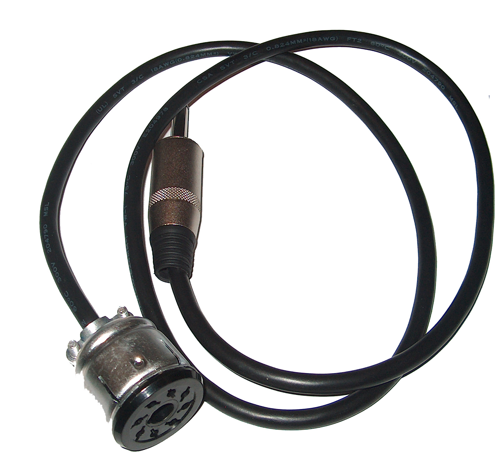 Ampenol to 1/4` conversion cable.